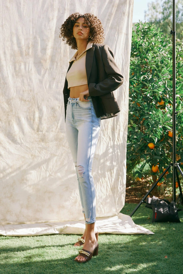 KANCAN Dakota Ultra High Rise Ankle Skinny Jeans 5 KANCAN Dakota Ultra High Rise Ankle Skinny Jeans