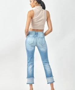Official Kancan USA Lana High Rise Straight Leg Jeans