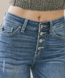 KANCAN Dempsey High Rise Ankle Skinny Jeans