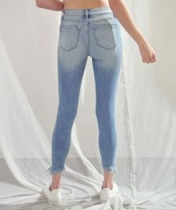 KANCAN Janine Mid Rise Cropped Skinny Jeans 11 KANCAN Janine Mid Rise Cropped Skinny Jeans