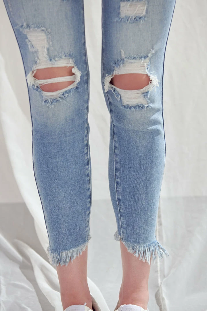 KANCAN Janine Mid Rise Cropped Skinny Jeans 7 KANCAN Janine Mid Rise Cropped Skinny Jeans