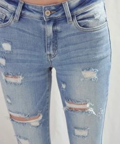 KANCAN Janine Mid Rise Cropped Skinny Jeans 13 KANCAN Janine Mid Rise Cropped Skinny Jeans