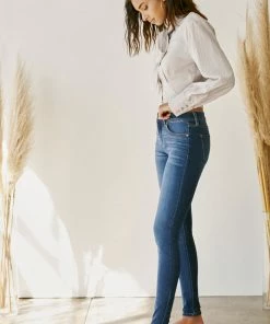 KANCAN Annaka Mid Rise Super Skinny Jeans
