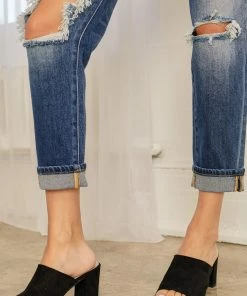 KANCAN Milan High Rise Mom Jeans