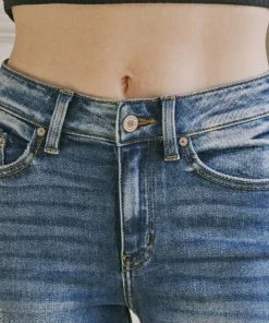 KANCAN Azaria High Rise Cropped Skinny Jeans