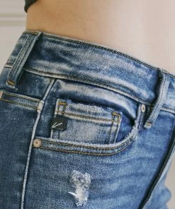 KANCAN Azaria High Rise Cropped Skinny Jeans