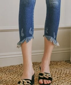 KANCAN Azaria High Rise Cropped Skinny Jeans