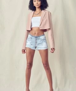 KANCAN Orion Low Rise Button Down Shorts