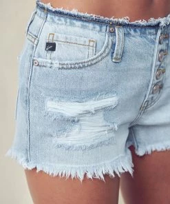 KANCAN Orion Low Rise Button Down Shorts 15 KANCAN Orion Low Rise Button Down Shorts