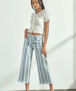 KANCAN Britney High Rise Wide Leg Jeans