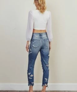 KANCAN Cheyenne Ultra High Rise Ankle Skinny Jeans
