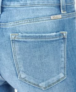 Official Kancan USA Camila Mid Rise Ankle Skinny Jeans