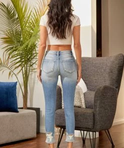 KANCAN April High Rise Ankle Skinny Jeans