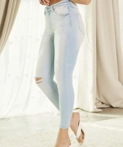 KANCAN Neve High Rise Ankle Skinny Jeans