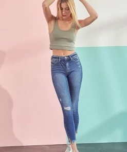 KANCAN Jordan High Rise Ankle Skinny Jeans
