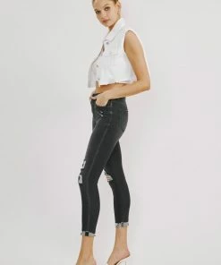 KANCAN Cassidy High Rise Ankle Skinny Jeans