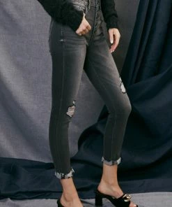 KANCAN Cassidy High Rise Ankle Skinny Jeans
