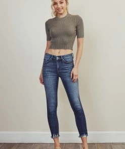 KANCAN Eliza High Rise Ankle Skinny Jeans