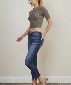 KANCAN Eliza High Rise Ankle Skinny Jeans