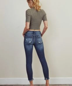 KANCAN Eliza High Rise Ankle Skinny Jeans