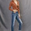 KANCAN Kaly High Rise Slim Straight Jeans Straight Leg