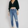 KANCAN Safiya High Rise Ankle Skinny Jeans