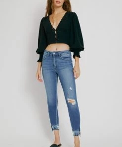 KANCAN Safiya High Rise Ankle Skinny Jeans