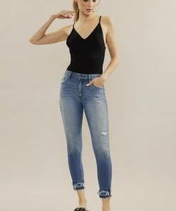 KANCAN Jubilee High Rise Ankle Skinny Jeans