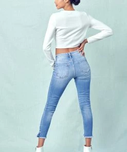 KANCAN Aspen High Rise Ankle Skinny Jeans