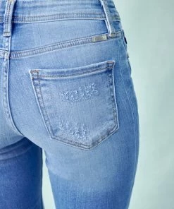 KANCAN Aspen High Rise Ankle Skinny Jeans