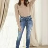 KANCAN Sofina Ultra High Rise Belted Super Skinny Jeans
