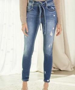 KANCAN Sofina Ultra High Rise Belted Super Skinny Jeans 13 KANCAN Sofina Ultra High Rise Belted Super Skinny Jeans