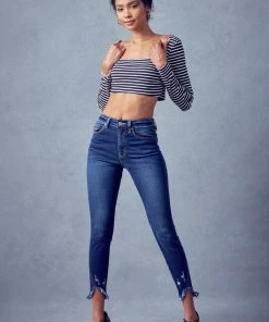 KANCAN Knia High Rise Ankle Skinny Jeans