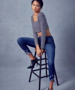 KANCAN Knia High Rise Ankle Skinny Jeans