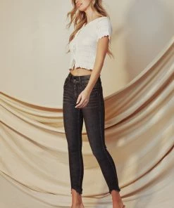 KANCAN Cyrus High Rise Ankle Skinny Jeans