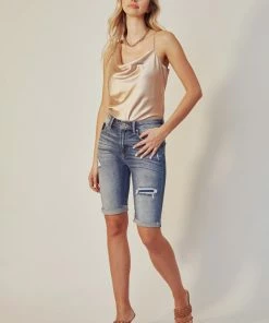 KANCAN Nellie High Rise Bermuda Shorts