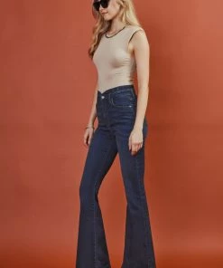 KANCAN Elowen High Rise Super Flare Jeans