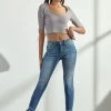 KANCAN Mercy High Rise Ankle Skinny Jeans