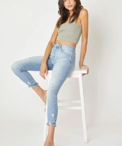 KANCAN Terri High Rise Ankle Skinny Jeans