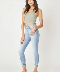 KANCAN Terri High Rise Ankle Skinny Jeans