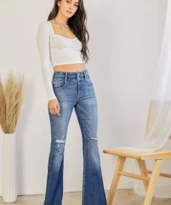 KANCAN Chloe High Rise Super Flare Jeans