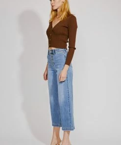 KANCAN Kathleen Ultra High Rise Wide Leg Jeans