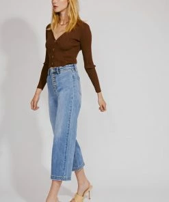 KANCAN Kathleen Ultra High Rise Wide Leg Jeans