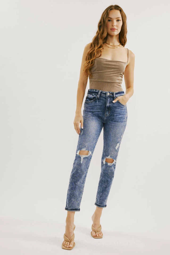 KANCAN Kenzie Ultra High Rise Mom Jeans 7 KANCAN Kenzie Ultra High Rise Mom Jeans