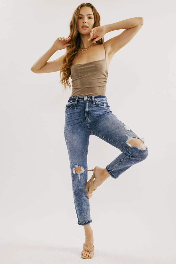 KANCAN Kenzie Ultra High Rise Mom Jeans 3 KANCAN Kenzie Ultra High Rise Mom Jeans