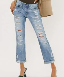 KANCAN Baker Mid Rise Boyfriend Jeans New Arrivals