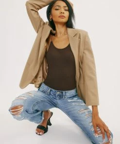 KANCAN Baker Mid Rise Boyfriend Jeans New Arrivals