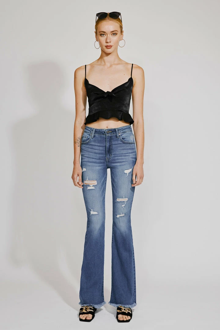 KANCAN Rhythm High Rise Flare New Arrivals 4 KANCAN Rhythm High Rise Flare New Arrivals