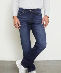 KANCAN James Dark Wash Slim Straight Mens
