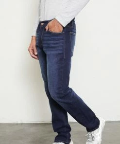 KANCAN James Dark Wash Slim Straight Mens